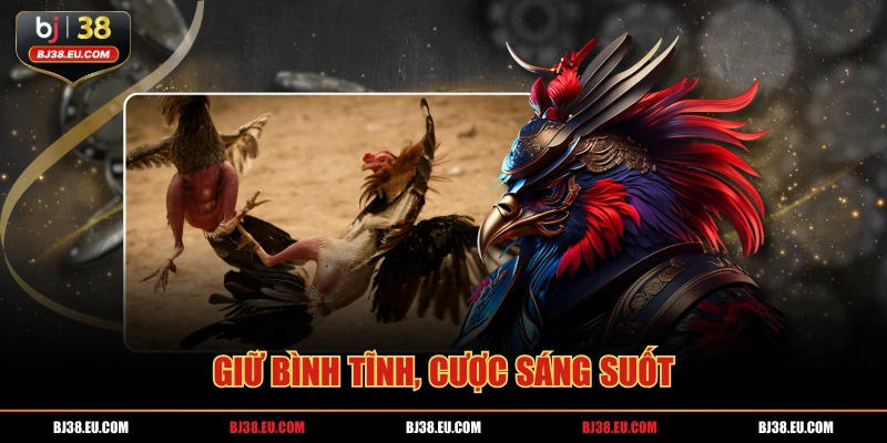 Giữ bình tĩnh, cược sáng suốt