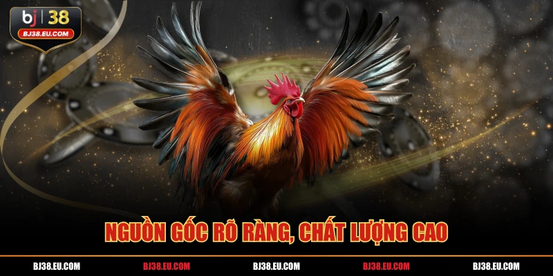 Nguồn gốc rõ ràng, chất lượng cao
